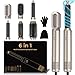 6 in 1 Hairstyler Pro, Haartrockner & Air Styler mit Lockenstab Automatisch Airflow,Hair Dryer, Rundbürstenföhn, Thermal Brush, Haarglätter, Airbrush Multistyler Geschenkset für Frauen Styling (Gold)