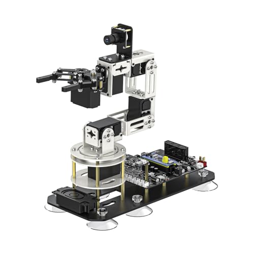 Image of Yahboom ROS2 6DOF Robotic Arm Embodied Intelligence, 3D Spatial Recognition, Virtual Machine PC Control, AI Large Model Voice Module