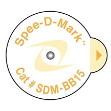 Spee-D-Mark SDM-BB15 Mammography Skin Marker Nipple Radiopaque, 1.5 mm Size Box of 100