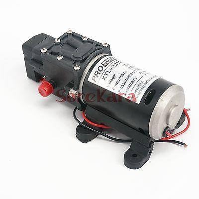T-YA DC 12V 100W Self-priming Diaphragm Water Pump Automatic Pressure Switch 300L/H For Car washing