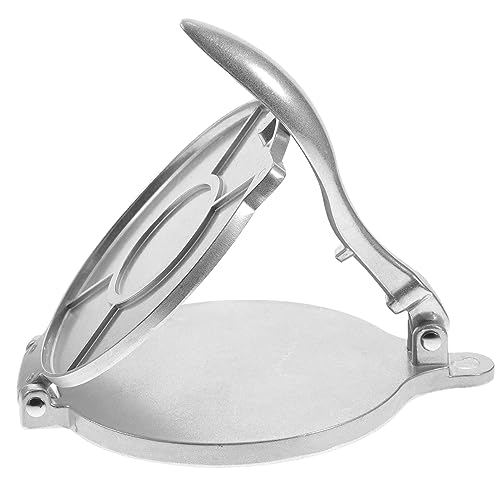 BESPORTBLE Dough Press Empanada Press Tortilla Pizza Press Roti Press Tortillera Cast Iron Press Quesadilla Maker 6.48 Inch Masa Roti Maker Chapati Maker Machine Heater Pie Fried Aluminum Alloy