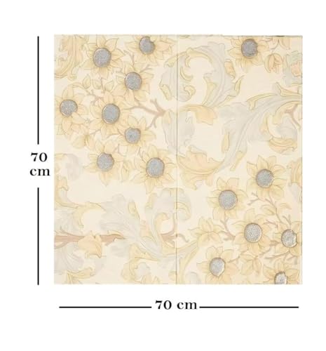 Image of Barebeauty 3D Wall Panel Wallpaper, Self Adhesive PE Foam Brick Sticker, Waterproof Wall Covering for Home Decor, 70 x 70 cm (Pack of 50, 263.5 Sq. Ft. Approx)