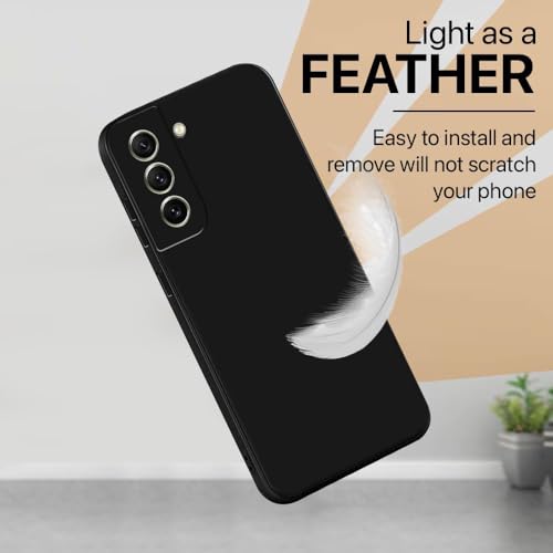 Image of amazon basics Mobile Cover for Samsung Galaxy S21 FE 5G | Full Camera Protection | Premium Liquid Silicon Case | Flexible Bumper Case for Samsung Galaxy S21 FE 5G (Black)