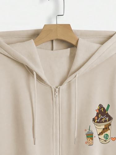 Image of TAGAS Women's Solid Zipper Hooded Sweatshirt|Zip Up (Hoodie) for Womens|