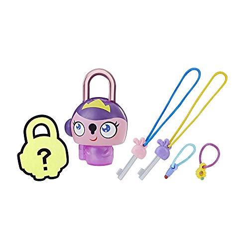 Hasbro - Lock Stars Candado Individual Serie 1, Rosa/Morado, E3103