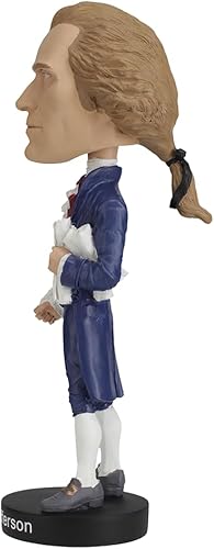 Miniatura 2 de Royal Bobbles Thomas Jefferson 3er presidente de los Estados Unidos estatua coleccionable Bobblehead