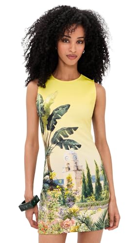 alice + olivia Womens Wynell Fitted Mini Dress Pure Paradise 12