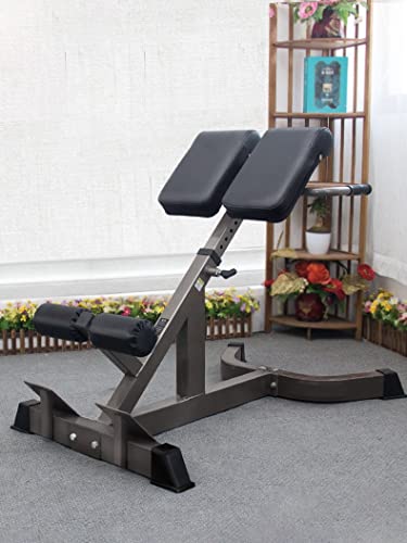 WAHHWF Romeinse stoel voor mannen lange mensen, thuis gym terug hyperextension bank, verstelbare rugverlengingsoefenapparatuur voor buiktraining, belastingen 600 lbs - Image 3