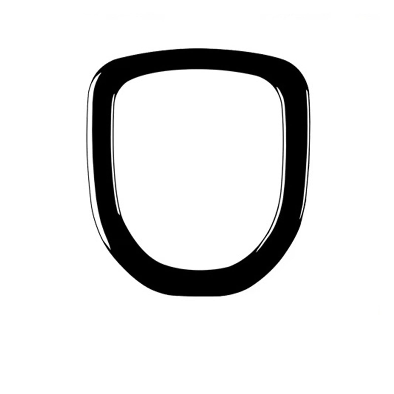 Interior Trim for Holden for Commodore 2006-2012 Gear Shift Frame Panel Trim Cover Car Accessories Sticker Cover Trim Sticker(Piano Black)