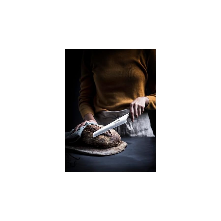 Global G-9-8 1/2" Bread Knife