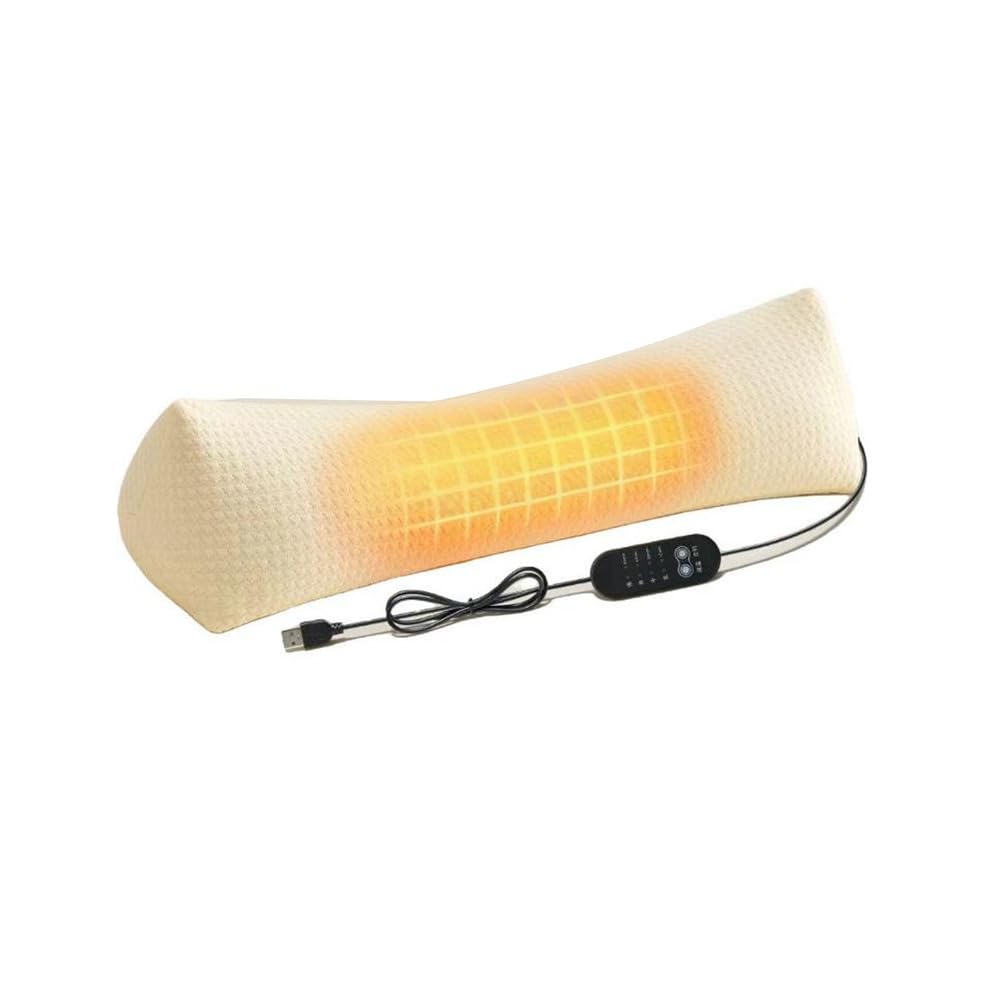 Regulowane poduszki pod szyję z gryki, poduszka grzewcza do kręgosłupa szyjnego, ergonomiczne wsparcie, prezent na Dzień Ojca/Dzień Matki/Boże Narodzenie,Beige hot compress style