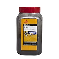 SikaCem Color, Colorant en poudre pour Ciment, Chaux et Plâtre, 700G, Noir
