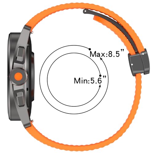 Correa ajustable de silicona para Xiaomi Watch 22mm miniatura 5
