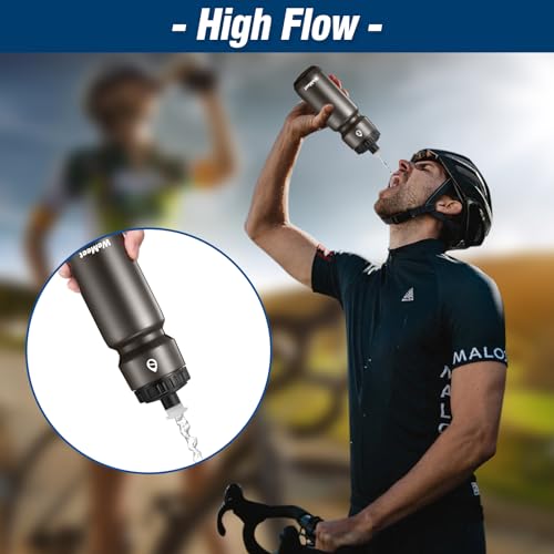 Wemeet Leak Proof Bicycle Water Bottle, 2-Pack Bike Water Bottle thumb #1