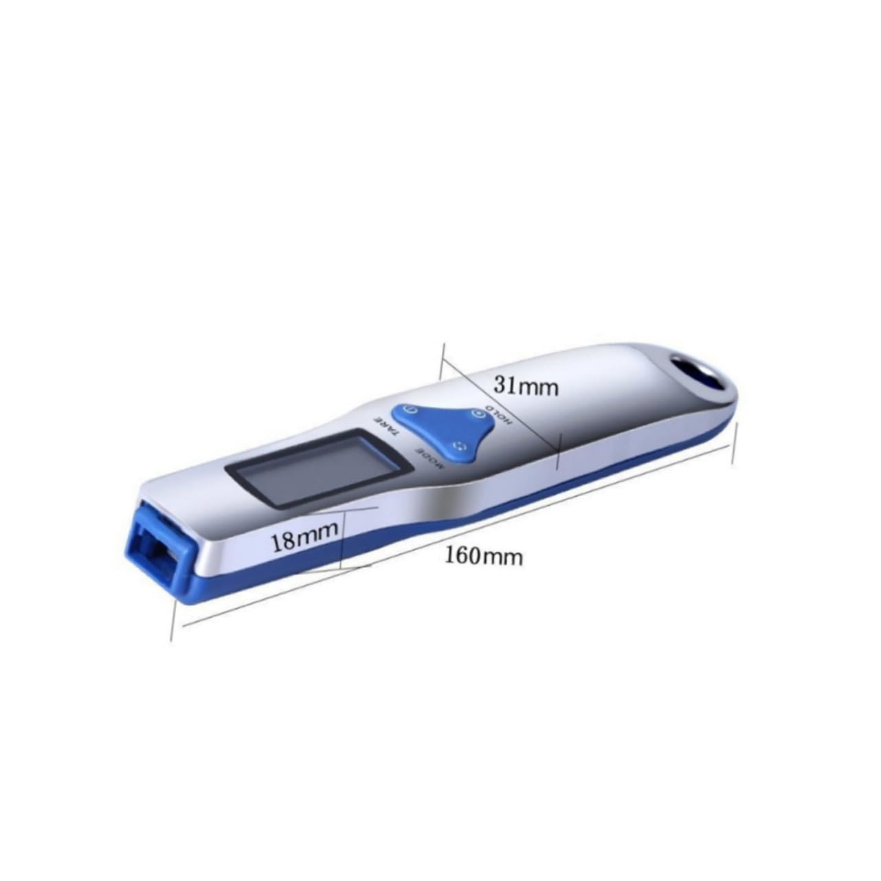 MAGICLULU 2St elektronisch digitale gewichtslöffel küche Digitale Waage für das Körpergewicht küchenmaschiene kochgeschirr Löffelwaage Löffel mit digitaler Waage ABS-Kunststoff Blue
