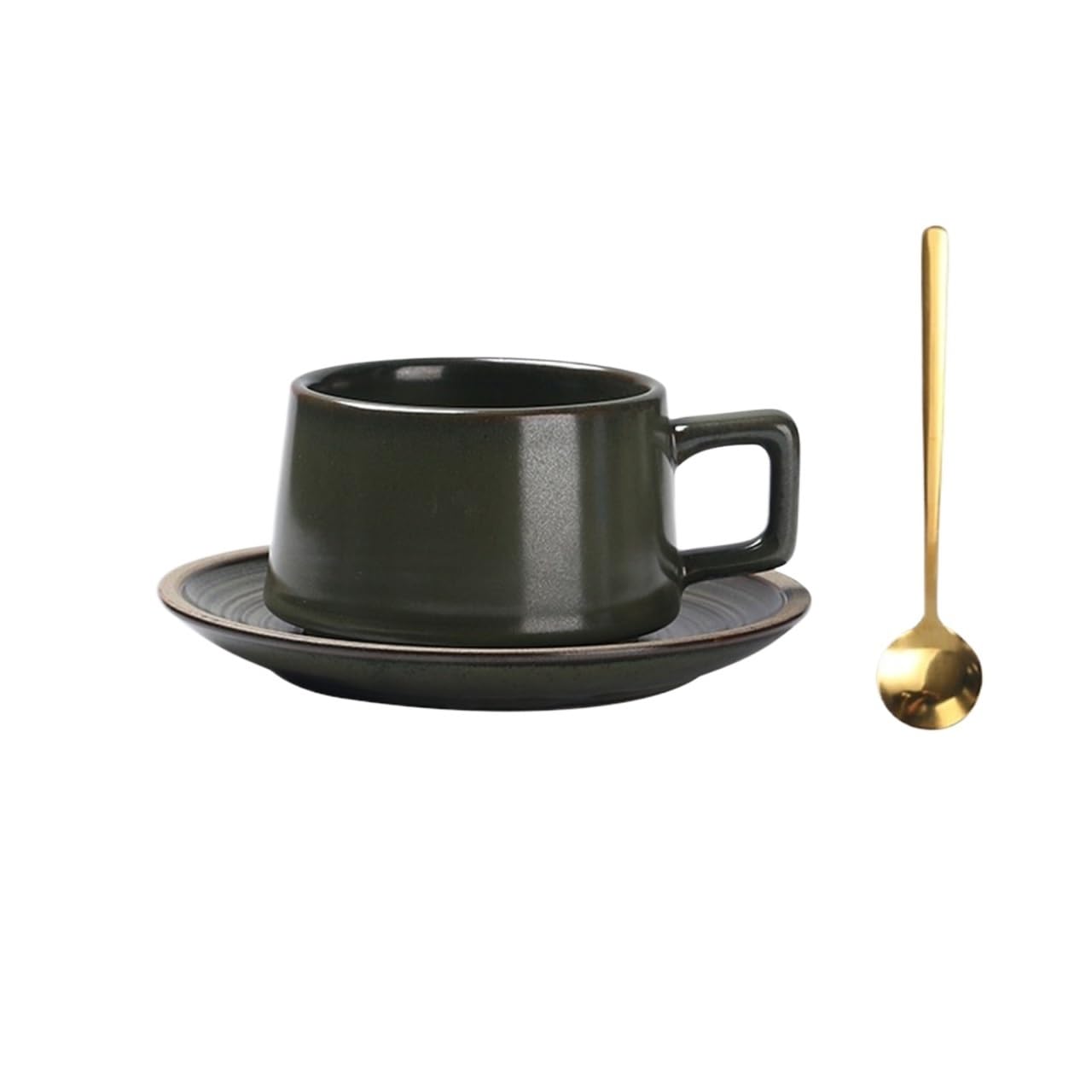 Taza de café Taza brillante for café, leche, té, avena, restaurante, hogar Tazas de chocolate