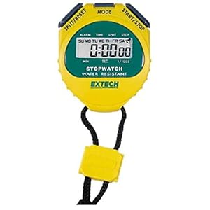 Extech 365510 Stopwatch/Clock , Yellow