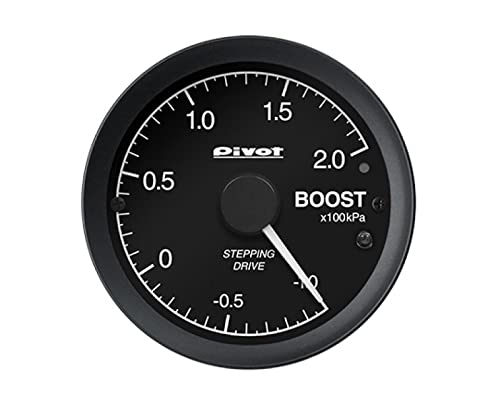 ピボット pivot タコメーター 60 GT GAUGE-60 GOT OBDタイプ ホワイト 