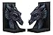Ebros Purple Beauty Nimrod The Legendary Dragon Head Bookends Set of Two Statue 7.5