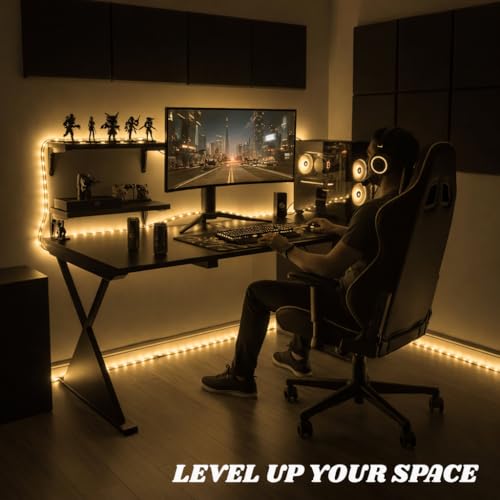 Image of 5 Meter Waterproof LED Strip Light Warm White | Flexible LED Rope Light, Energy Saving Strip, False Ceiling Light, Bedroom Decor, Diwali Decoration, Indoor Outdoor Lighting
