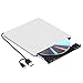 Produktbild Externe Blu Ray DVD Laufwerk, USB 3.0 und Type-C 3D Externer Blu-Ray Brenner Burner Portable Tragbare Ultra Slim BD/CD/DVD RW Player Disc für Windows 10/7/8 / Vista/XP/Mac OS Linux-White
