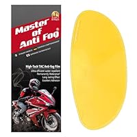 Produktbild von PAIKIUU 2 Stück Anti Beschlag Folie Für Otorradhele Universeller Anti