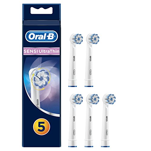 Oral-B Testine di Ricambio per Spazzolino Elettrico Sensi Ultrathin, 5 Pz