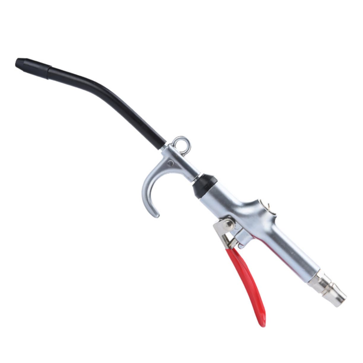 KONTONTY Air Compressor Blower Metal Air Blower Blow Cleaner Duster Pneumatic Long Pole for Pc