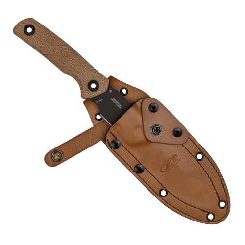 Zero Tolerance 0004, ZT Original Design, Full Tang Fixed Blade Knife, Made in the USA, CPM Cru-Wear, Leather Sheath - Image 4
