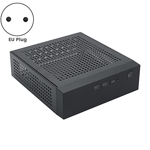 Chasis de Computadora M09 Mini ITX Gabinete HTPC Host USB2.0 Control Industrial 6