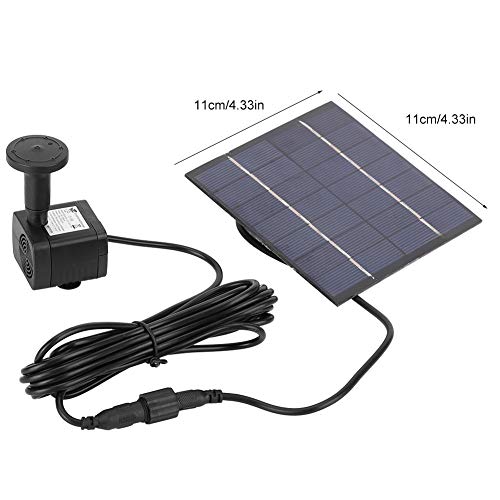 Kit de fonte de bomba de painel solar fácil de instalar fonte solar de 1,4 W alimentada por energia