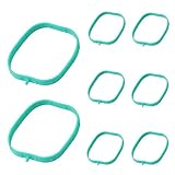 Dtomi Engine Intake Manifold Gasket Runner Seals Compatible with Chevy GMC Cadillac Vehicles for 2014-Newer LT Based Engines 5.3L 6.2L LT1 LT2 L83 L86 L84 L87 L82 L8B Replace# 12626354 (8pcs)