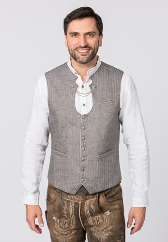 Chaleco tradicional hombre Bennet Bergfeuer ajustable para trajes regionales cómodos 3