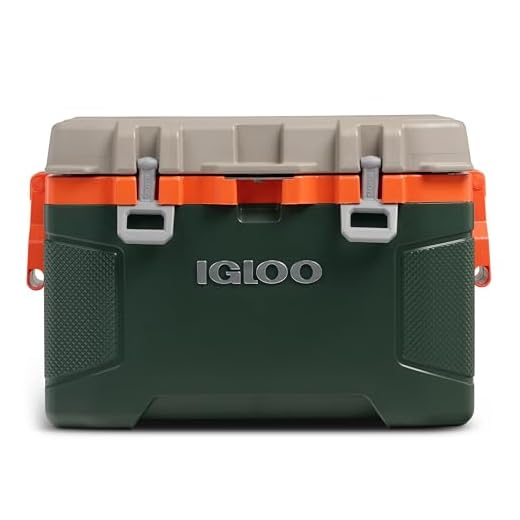 Igloo Trailmate 50Qt Cooler, Insulated Hard Shell Ice Chest, Sportsman