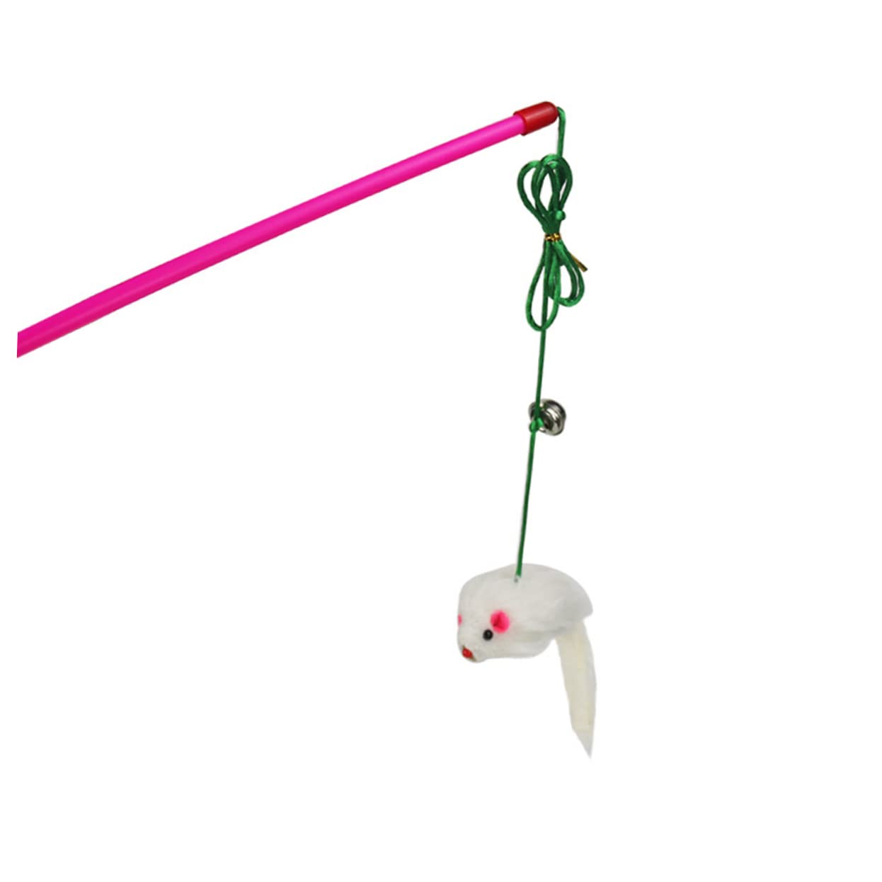 Yardwe 3sets Interaktive Plüsch Katze Spielzeug Kätzchen Teaser Stick Spielzeug Präsentieren 5 Stücke * 3
