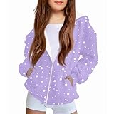 Sweat à capuche élégant : sweat à capuche zippé imprimé, c'est vraiment beau et accrocheur pour fille, excellent cadeau pour l'anniversaire ou Noël de votre fille/petite-fille.