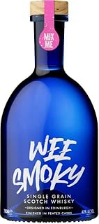 Wee Smoky Single Grain Scotch Whisky 700ml Smoky Whisky For Cocktails LightlyPeated Sweet Scotch Scotlands Answer To Mezcal