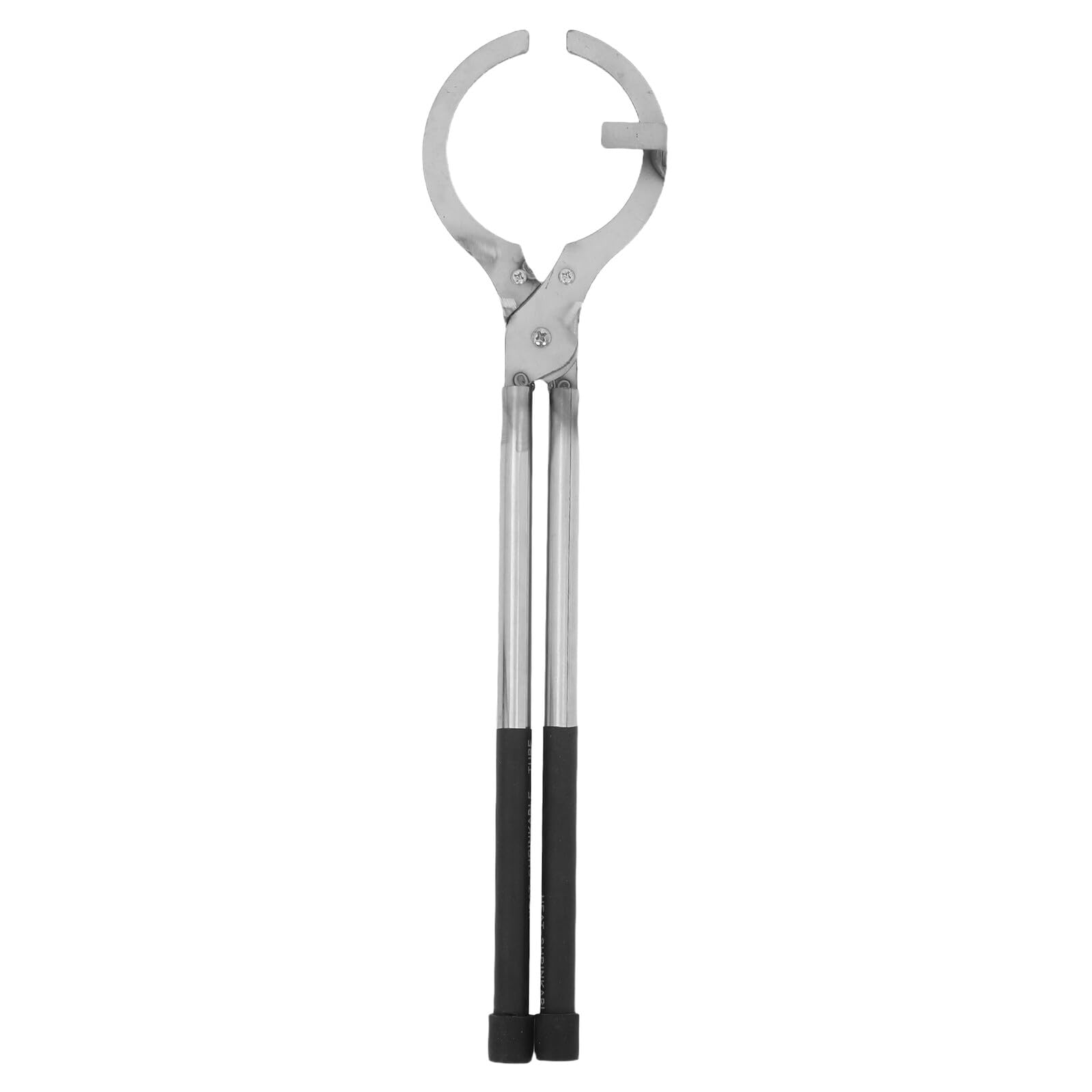 Pinze per Crogiolo Professionali in Acciaio Inox, 2-2, 5kg | Morsetto da Laboratorio e Fonderia per Fusione Metalli, Impugnatura Comoda e Presa Precisa, Plastico