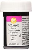 Certificado Halal y Kosher Wilton Colorante Alimenticio para Glaseado en Pasta, 28.3g, Color Rosado, 04-0-0043