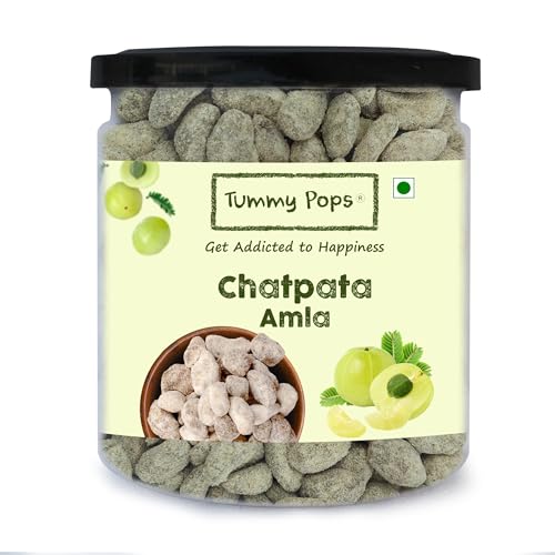 Image of Tummy Pops Chatpata Amla Candy Digestive Churan - 350gm Jar: Flavorful After-Meal Digestives, Hygienically Prepared & Packed