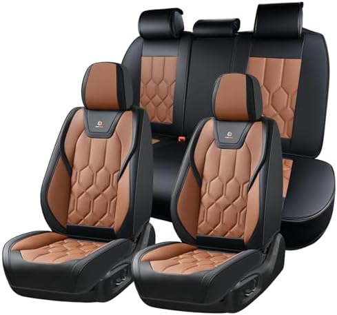 Huidasource Seat Covers Full Set, Universal Fit for Most Cars SUV...