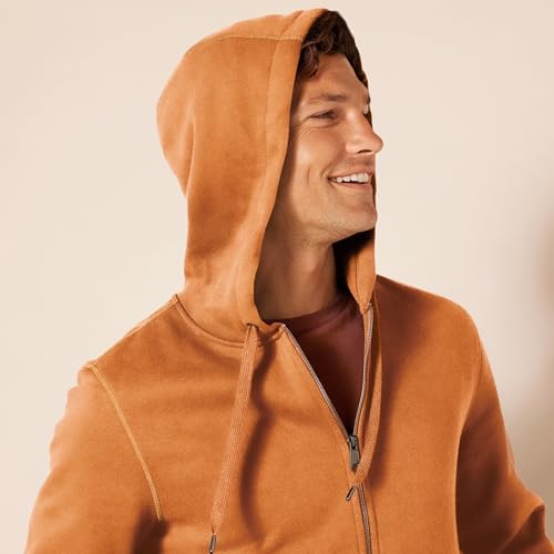 Image of Amazon Essentials Men's Full-Zip Fleece Hoodie Sweatshirt (Available in Big & Tall)