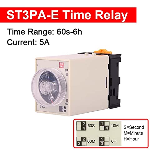 Relais temporisé ST3PA-A minuteur de tableau électrique AC 380V 220V - 2