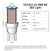 ACOHUIKE T10 921 194 168 175 LED Bulbs Warm White 20-Packs, Super Bright 3014 42-SMD Replacement 12 Volt RV Camper Trailer Boat Trunk Interior Dome Map License Lights, Backup Reverse Lights