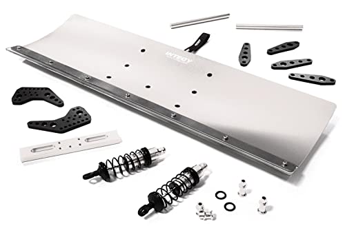 Integy RC Upgrades for Traxxas, Alloy Machined 500mm Snowplow Kit for Traxxas 1/7 Unlimited Desert Racer