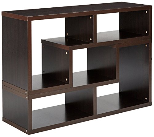 Coaster Home Furnishings CO- Convertible TV Console and Bookcase Combination, Cappuccino