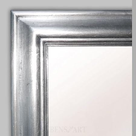 Lebenswohnart Eleganter Spiegel Gini 80x60cm Silber Rahmen Wandspiegel 009 3gs Amazon De Kuche Haushalt Wohnen Spiegel Mit Silberrahmen