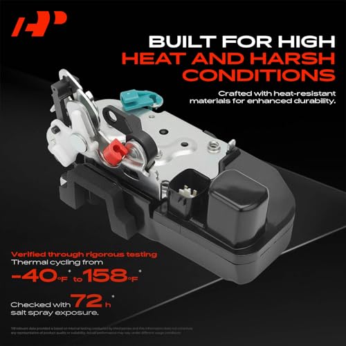 Image of A-Premium Rear Right Passenger Side Door Lock Actuator Compatible with 2002-2007 Jeep Liberty Sport Utility,