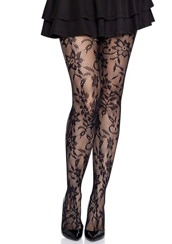 Image of Leg Avenue Women's Pattern Tights, Breathable Stretchy Fit With No-pinch Waistband