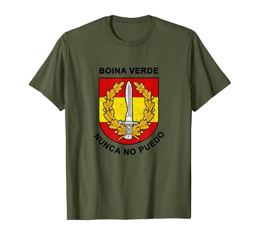 Ejército Tierra Grupo de Operaciones Especiales Boina Verde Camiseta